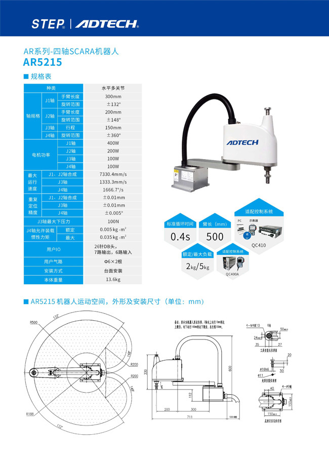 眾為興四軸scara機器人AR5215 圖片關(guān)鍵詞